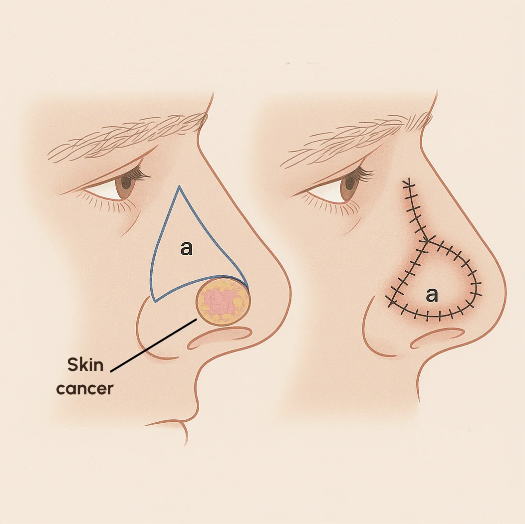 Reconstruction After Skin Cancer Surgery: Who Repairs the Wound and How?